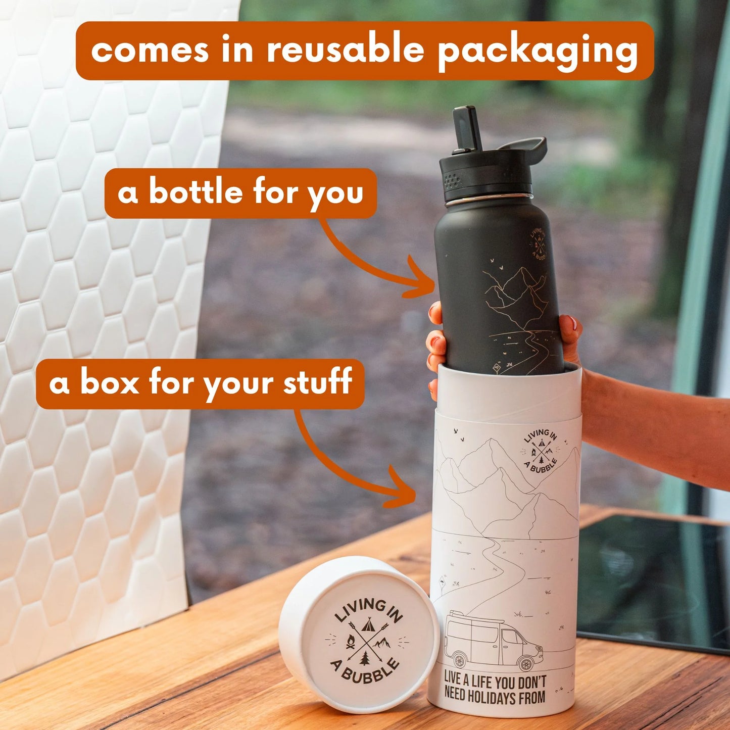 Insulated Water Bottle 32oz