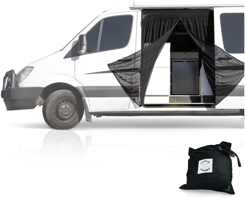 Magnetic Side Door Van Fly Screen