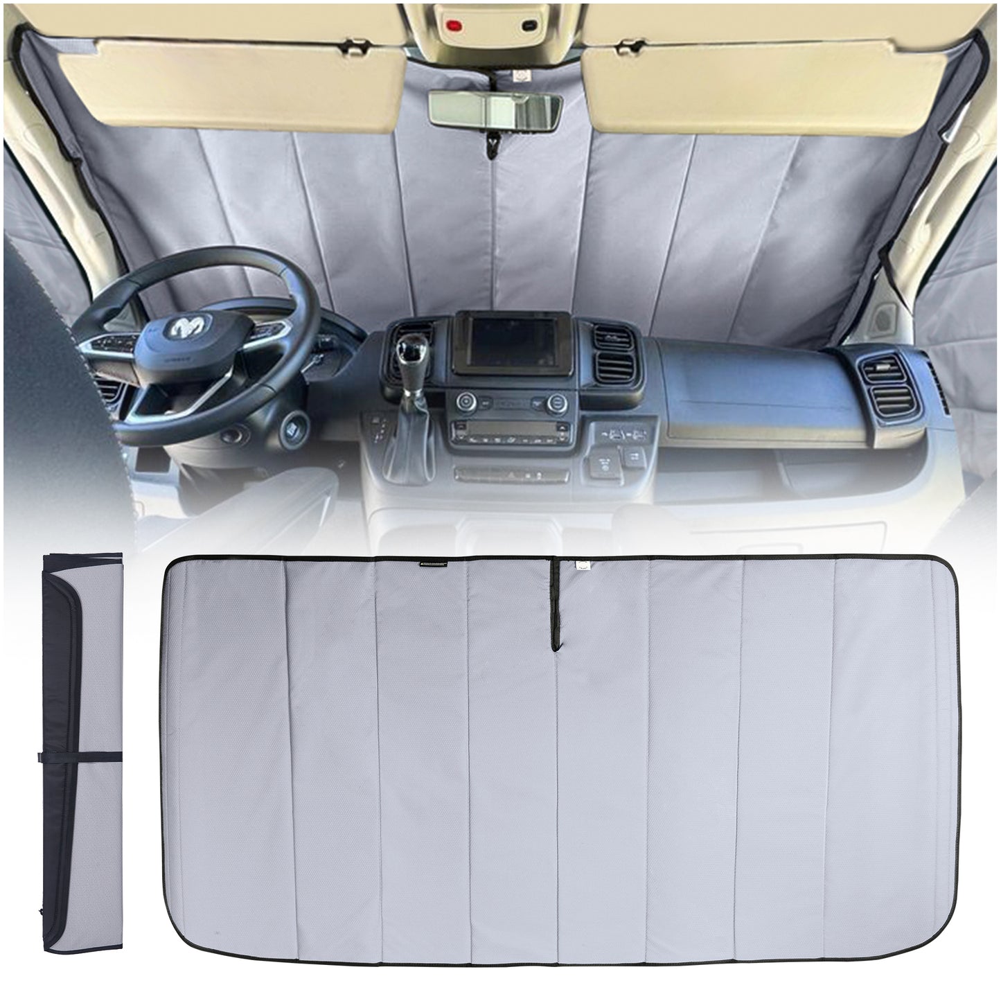 Insulated Window Covers for RAM Promaster