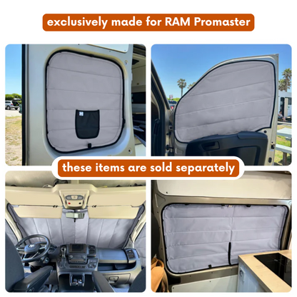 Insulated Window Covers for RAM Promaster