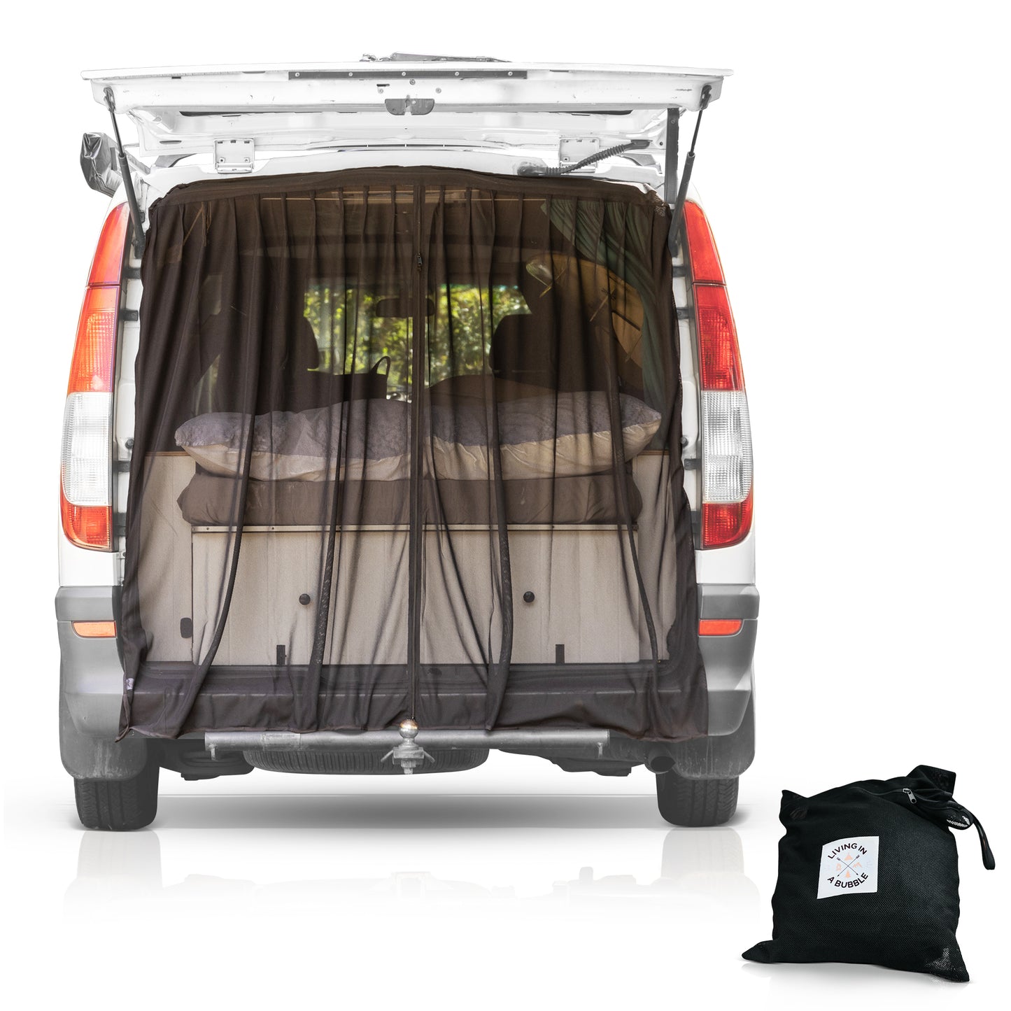 Magnetic Rear Door Van Fly Screen