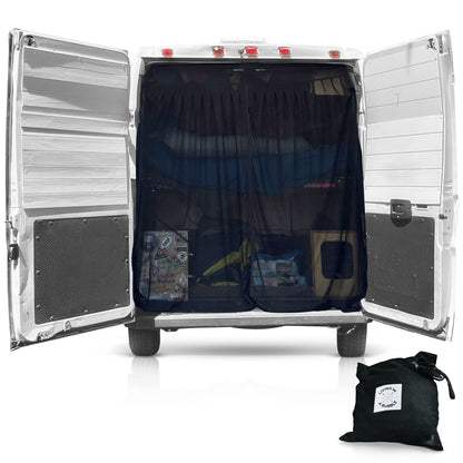 Magnetic Rear Door Van Fly Screen